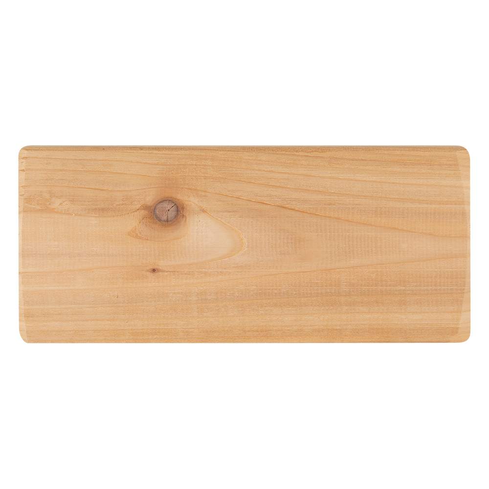 Planches de cuisson en cèdre 11&nbsp;3/4&nbsp;po&nbsp;x&nbsp;5&nbsp;1/4&nbsp;po Pqt/2