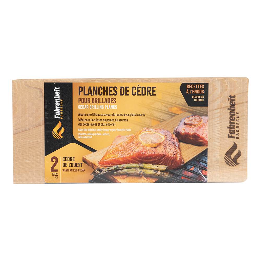 Cedar Grilling Planks 11 3/4&nbsp;in.&nbsp;x&nbsp;5&nbsp;1/4&nbsp;in. Pkg/2