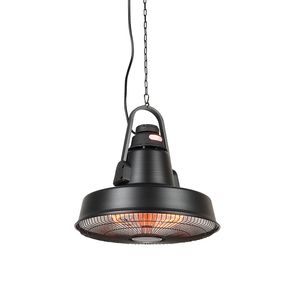 Chauffe-terrasse infrarouge suspendu 1&nbsp;500&nbsp;W