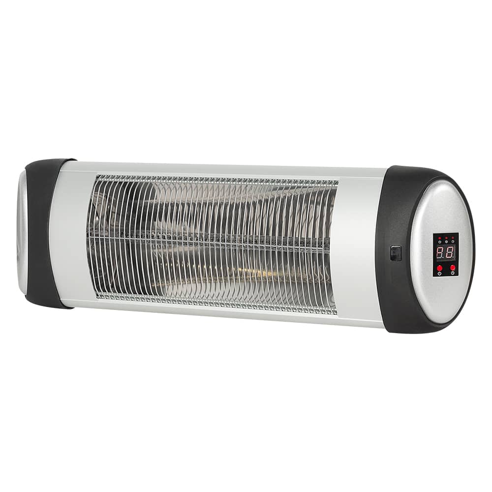 Chauffe-terrasse infrarouge mural 1&nbsp;500&nbsp;W