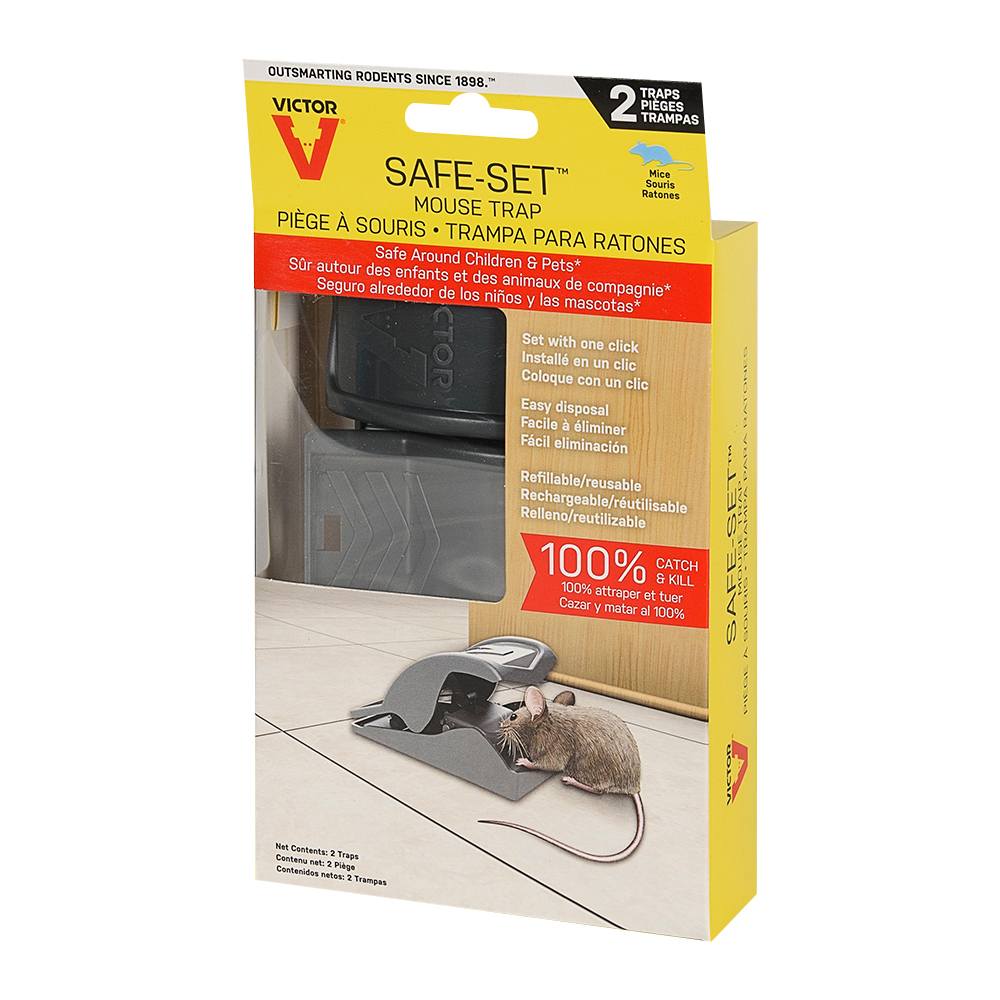Pièges à souris Safe-Set Pqt/2