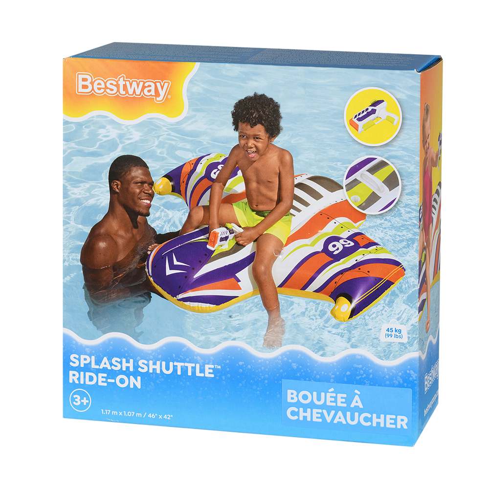 Navette Splash gonflable pour piscine