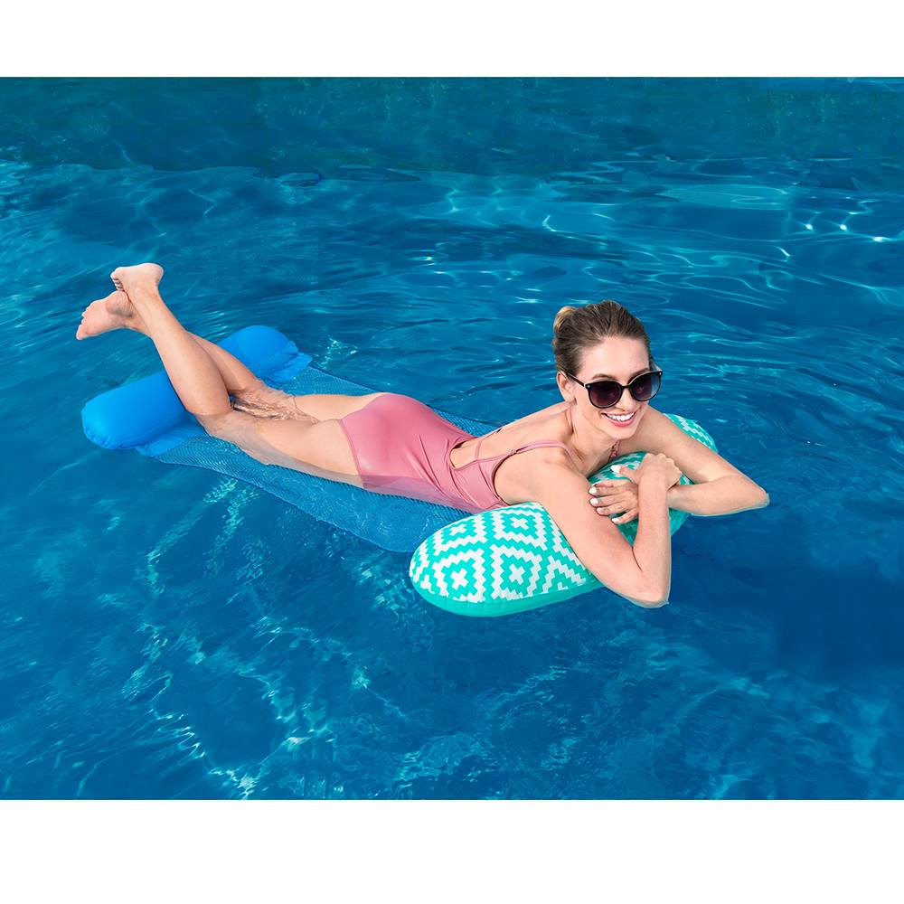 Hamac de piscine gonflable