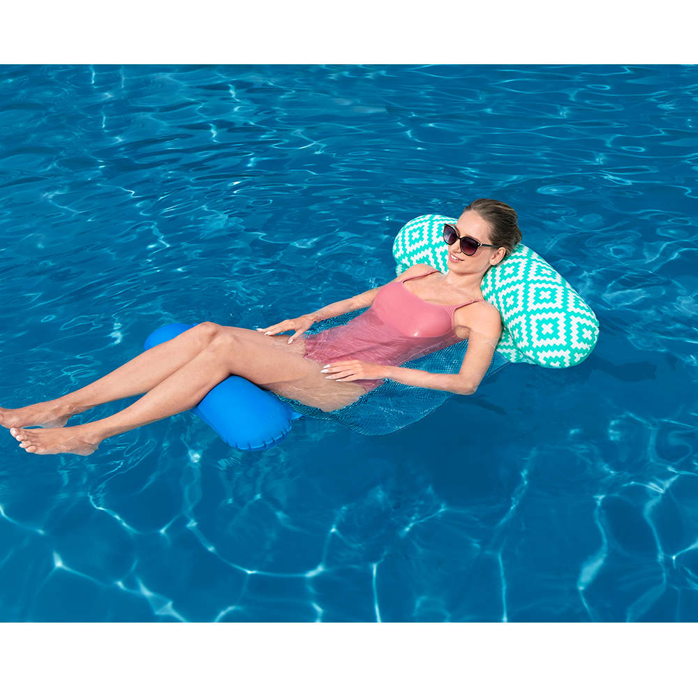 Hamac de piscine gonflable