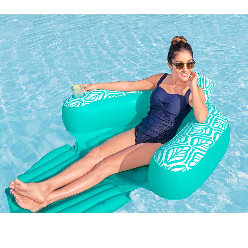 Chaise longue gonflable pour piscine
