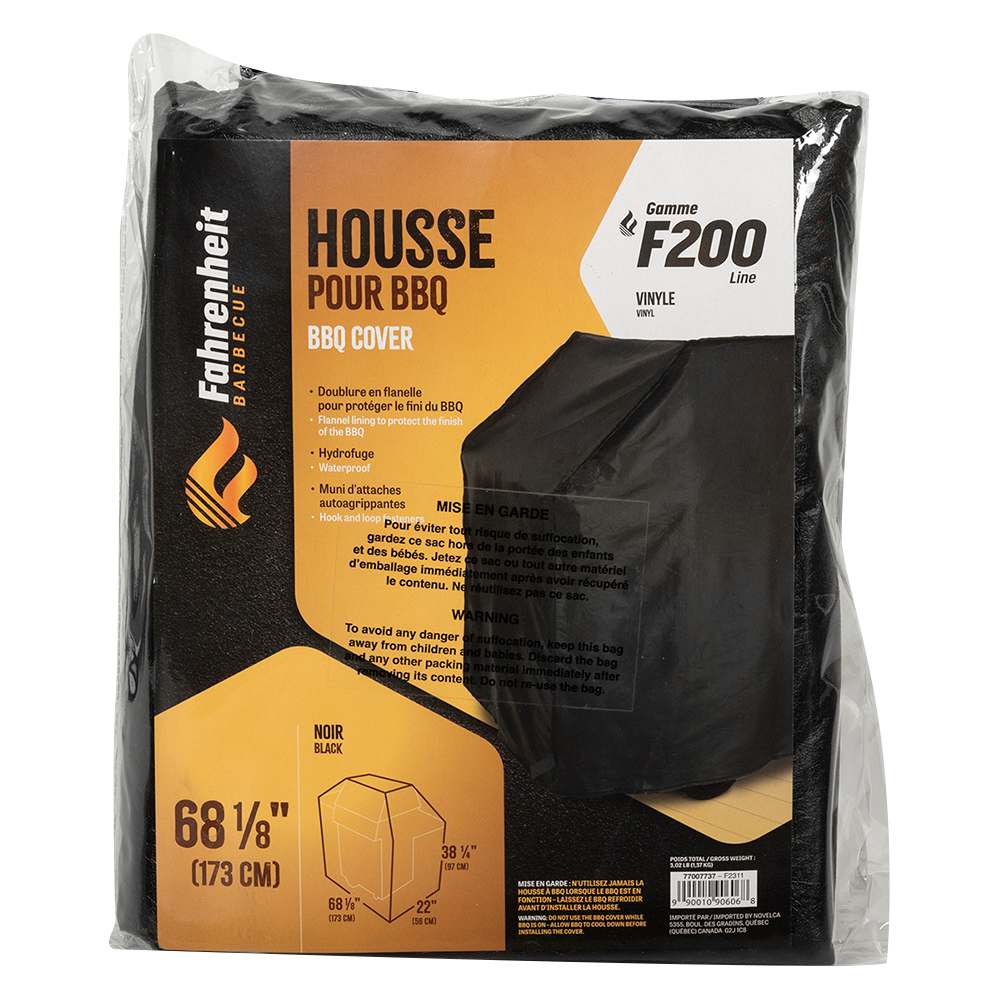 Housse pour BBQ 68&nbsp;1/8&nbsp;po&nbsp;x&nbsp;22&nbsp;po&nbsp;x&nbsp;38&nbsp;1/4&nbsp;po