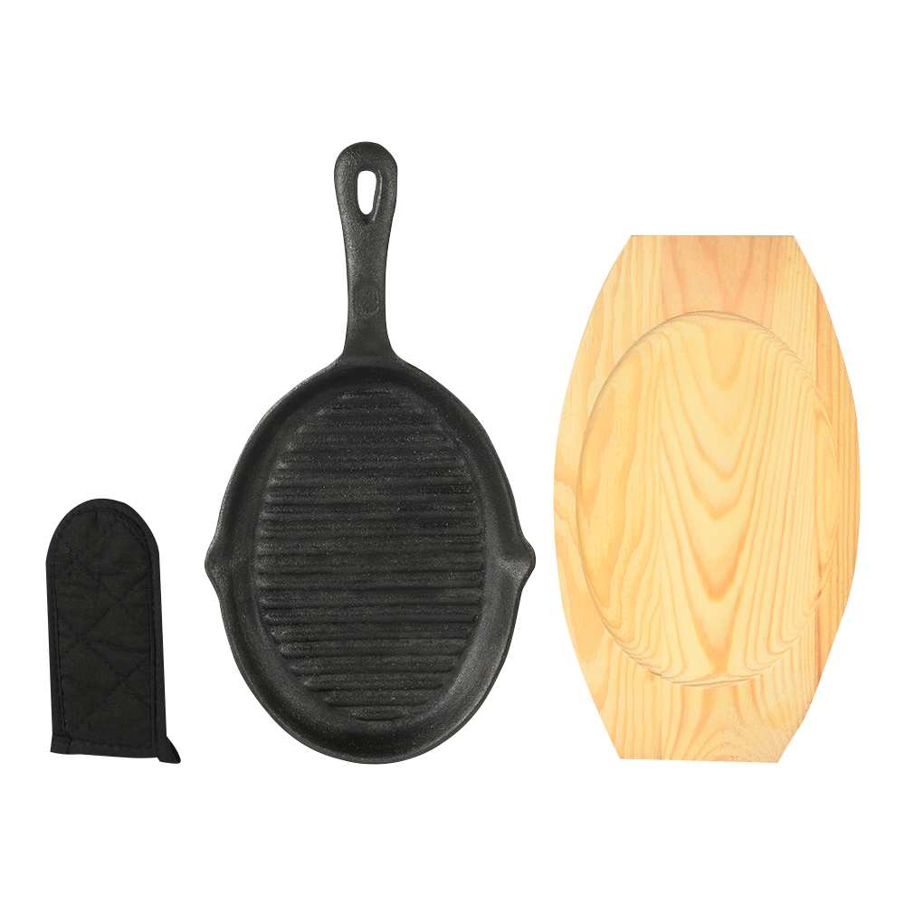 Ensemble de poêle à fajitas