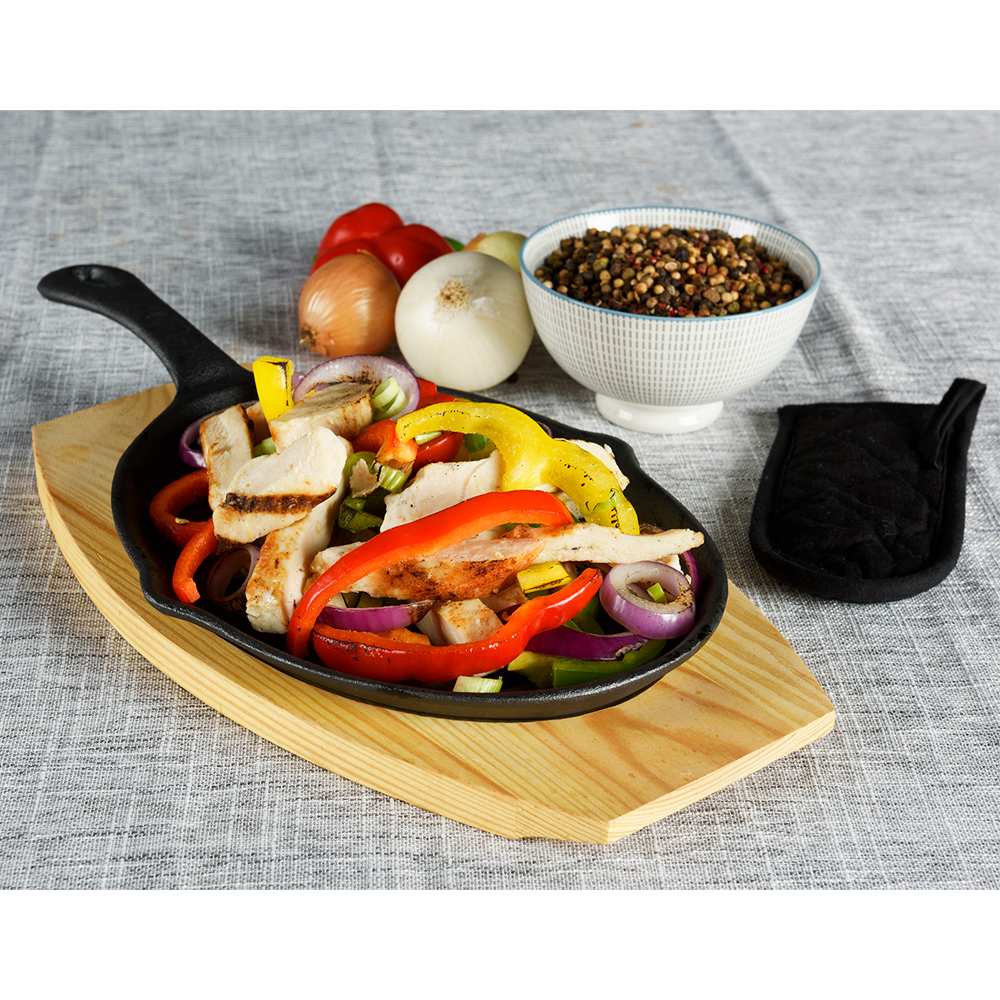 Ensemble de poêle à fajitas