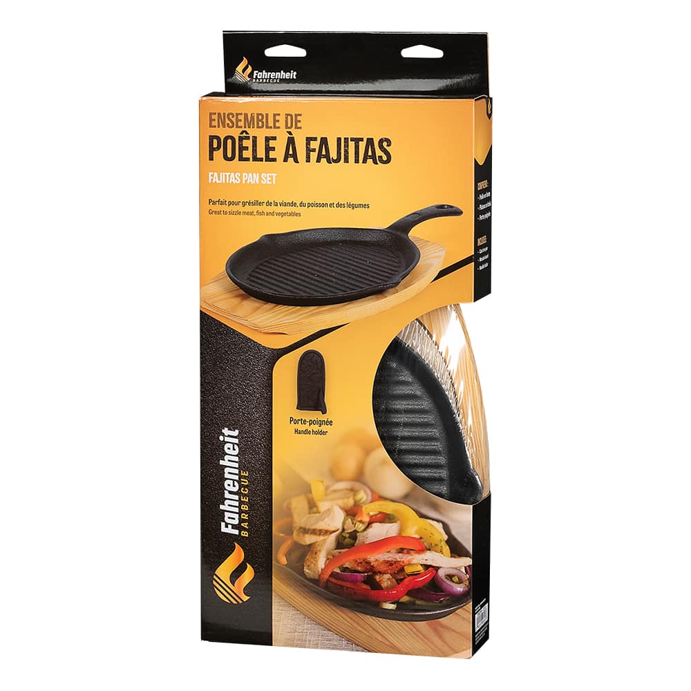 Ensemble de poêle à fajitas