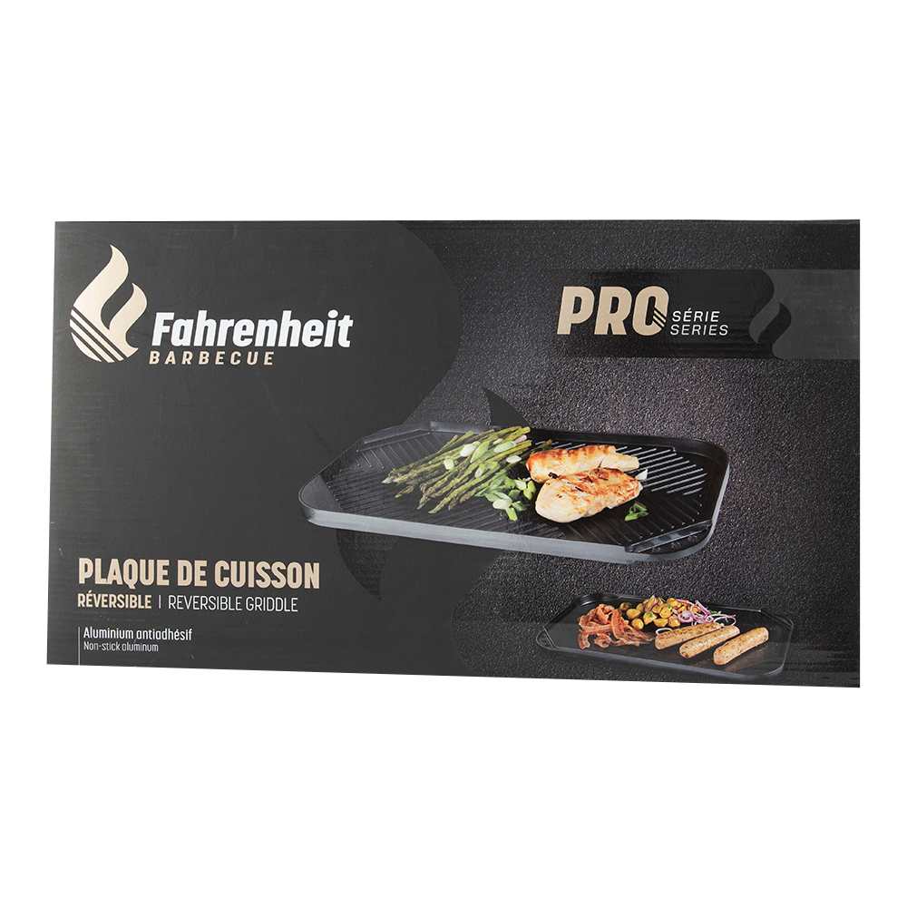 Plaque de cuisson réversible 11&nbsp;3/4&nbsp;po&nbsp;x&nbsp;20&nbsp;7/8&nbsp;po
