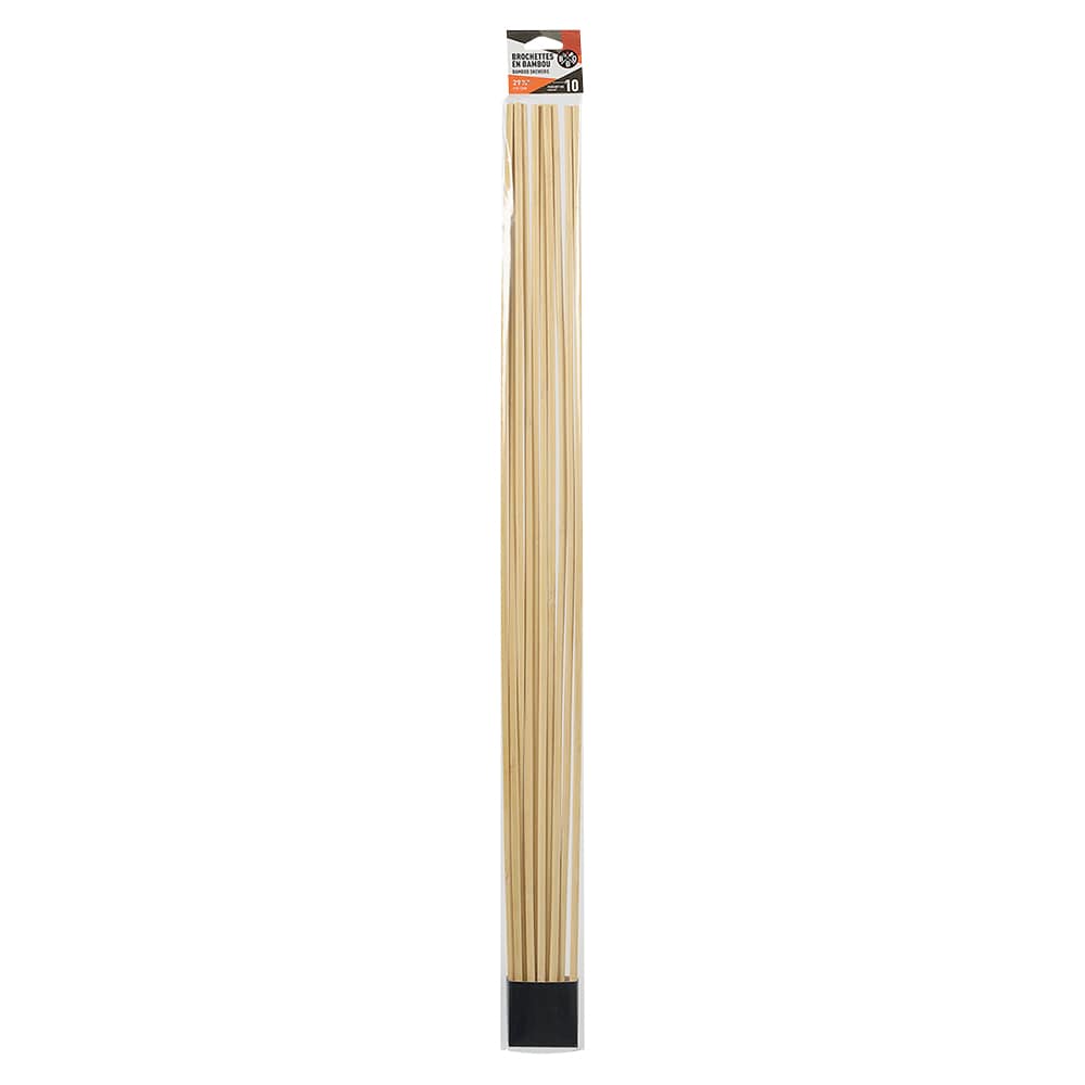 Brochettes en bambou 29 7/8 po