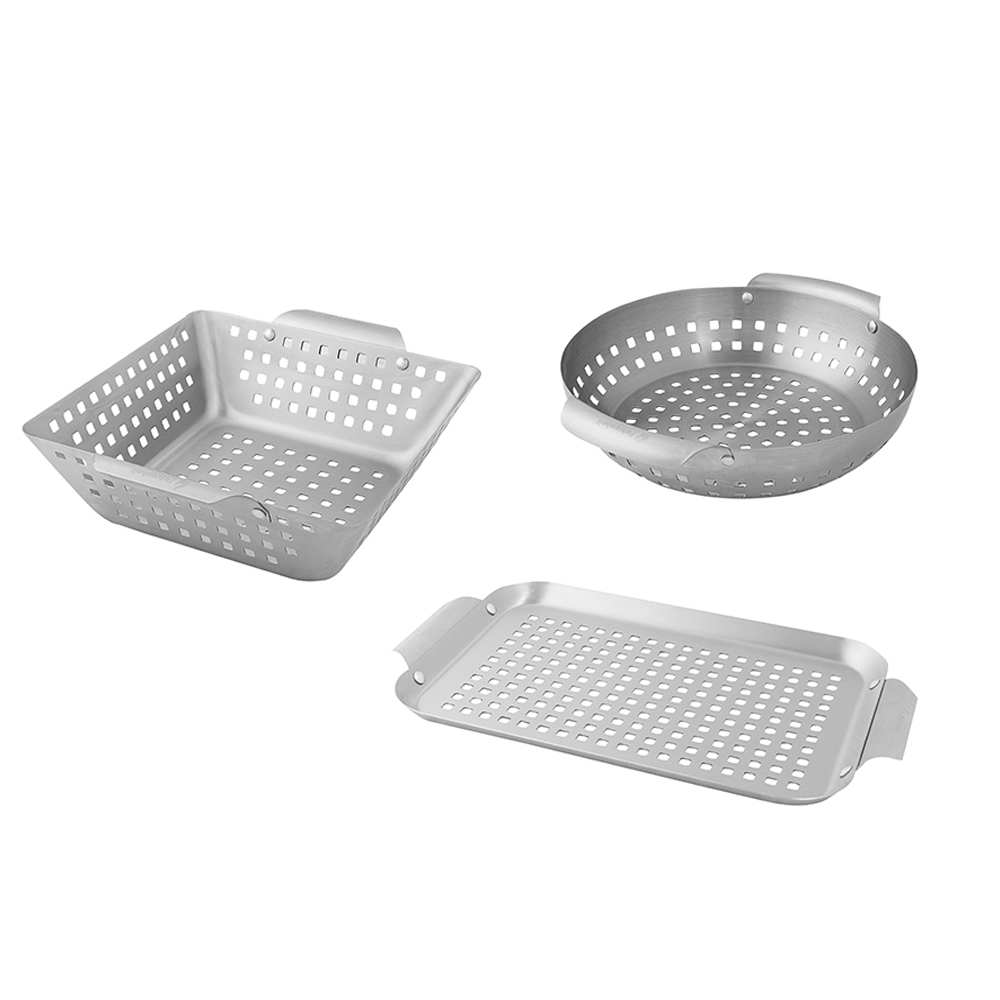 Set of 3 Grill Toppers