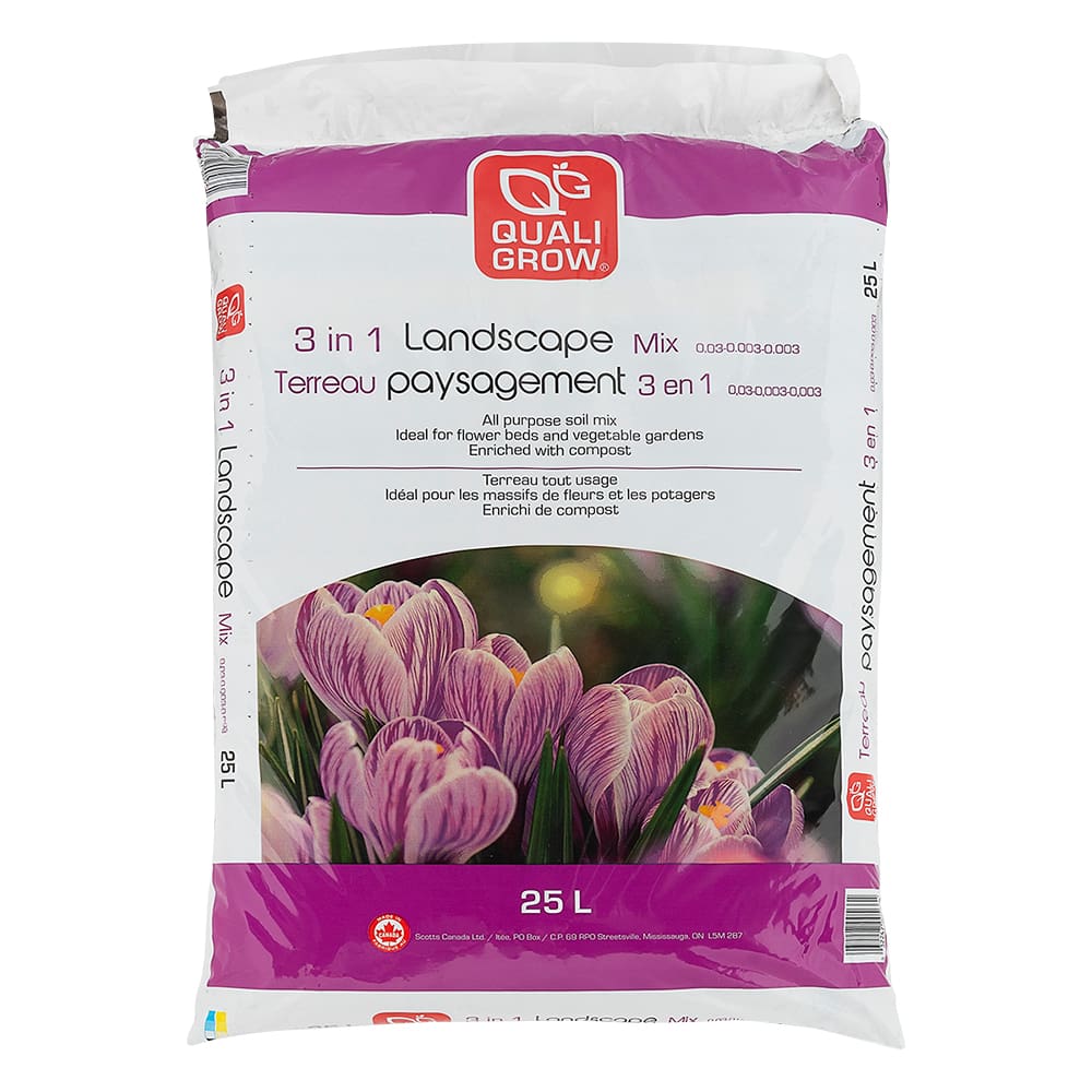 Terre à paysagement 3-en-1, 25&nbsp;L