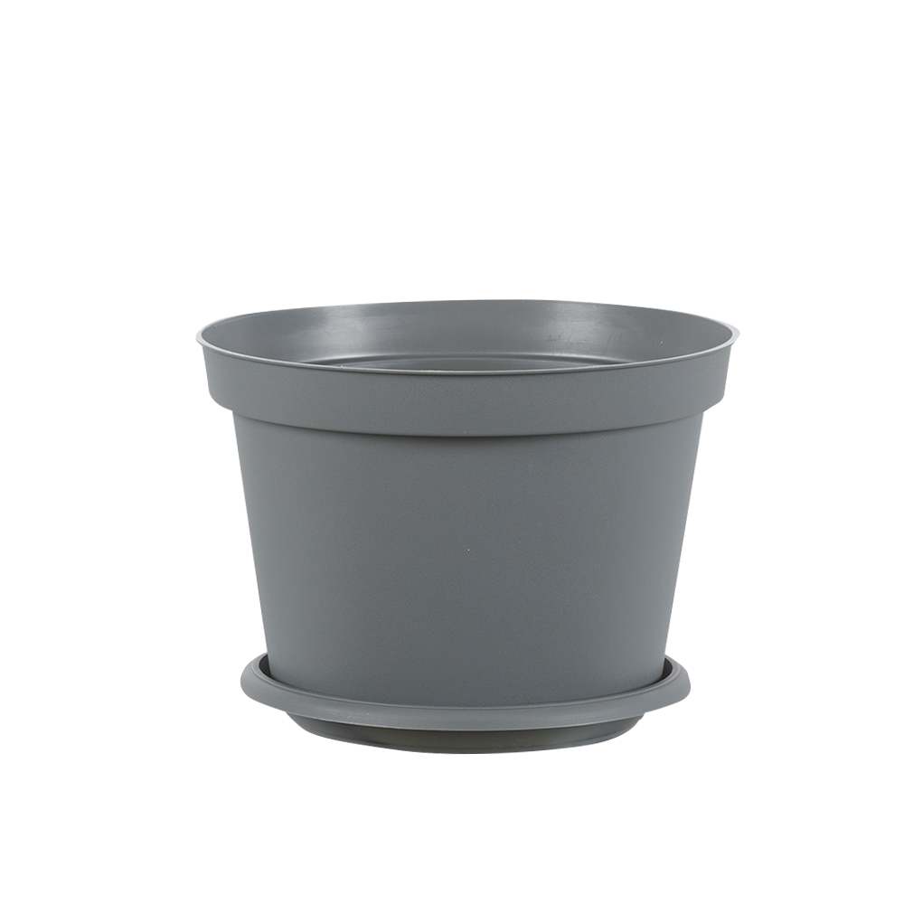 Pot à fleurs anthracite 4 po VERTUO