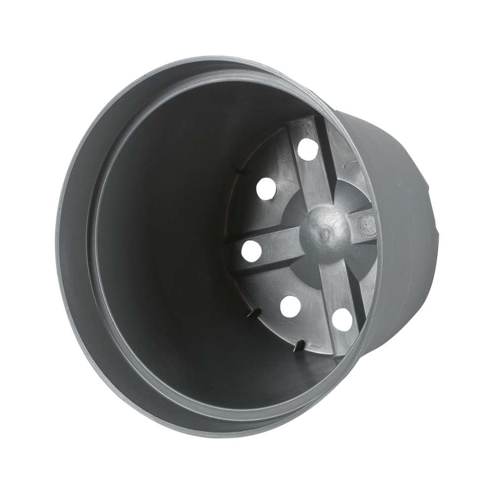 Pot à fleurs anthracite 8 po VERTUO