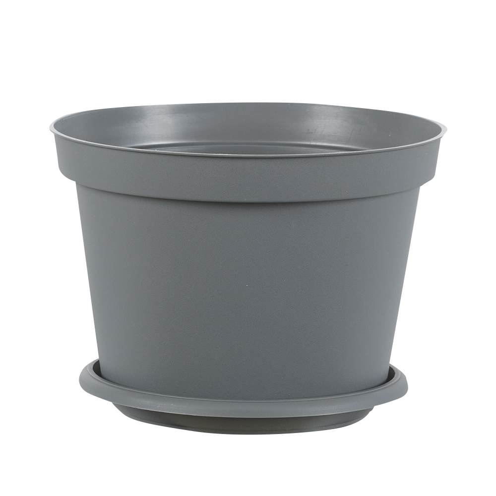 Pot à fleurs anthracite 10 po VERTUO