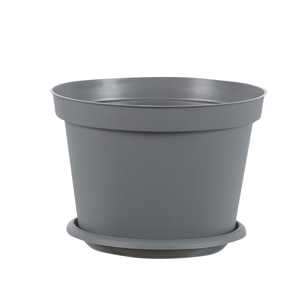 Soucoupe pour pot à fleurs anthracite 6 7/8 po VERTUO