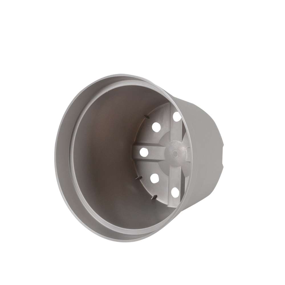 Pot à fleurs grège 5 1/4 po VERTUO