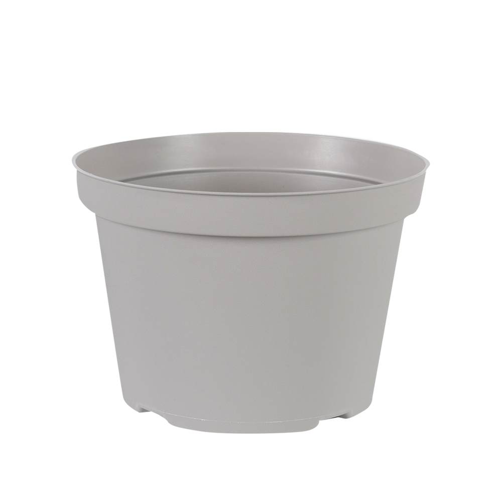 Pot à fleurs grège 6 po VERTUO