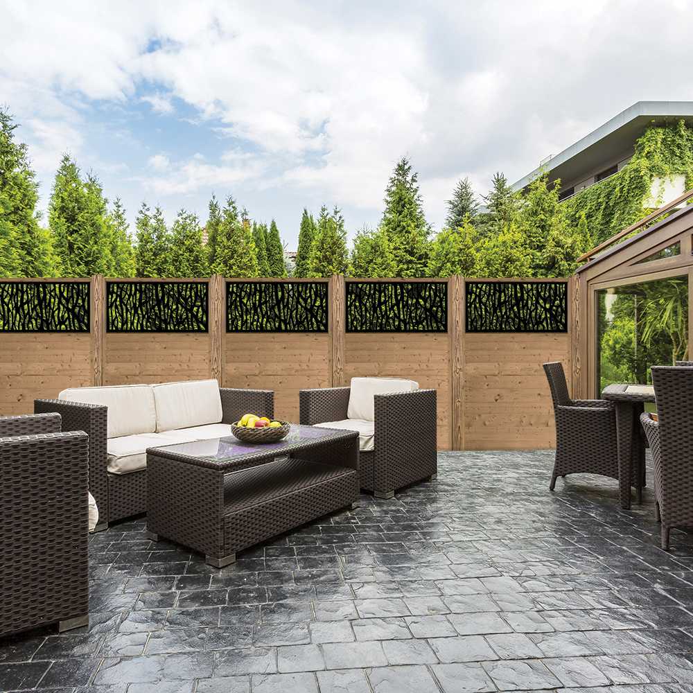 Panneau d'intimité Sprig 49&nbsp;3/4&nbsp;po&nbsp;x&nbsp;73&nbsp;1/2&nbsp;po