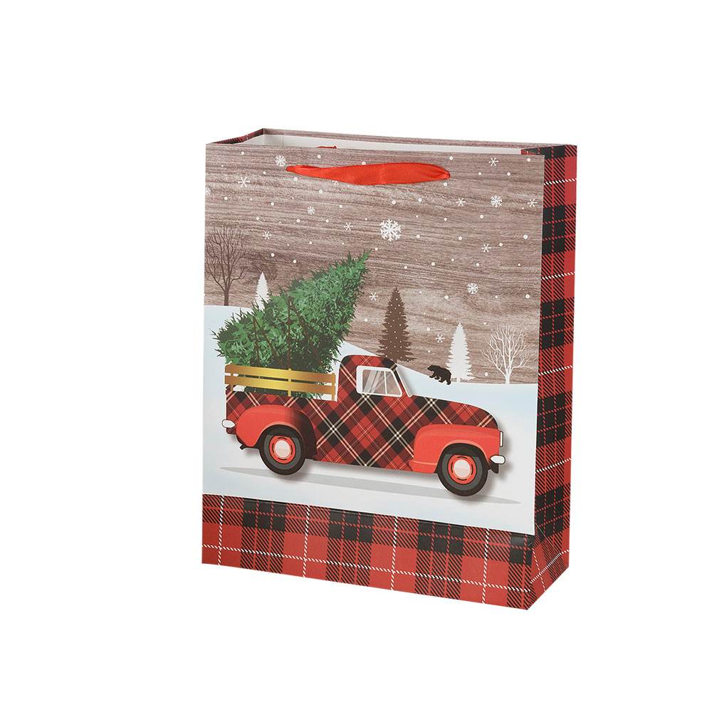 Sac cadeau de Noël moyen