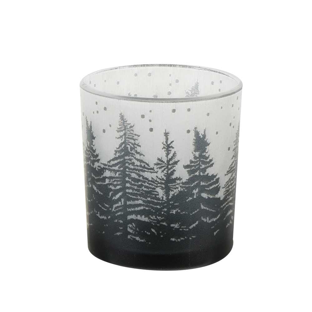 Bougeoir en verre 3 1/4 po VERTUO