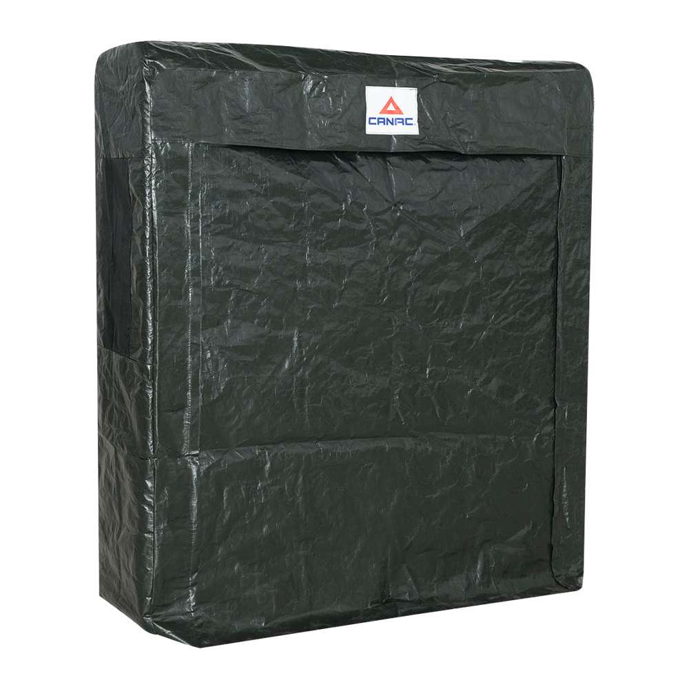 Abri bûches vert 5 pi 6 po x 1 pi 6 po x 5 pi 9 po