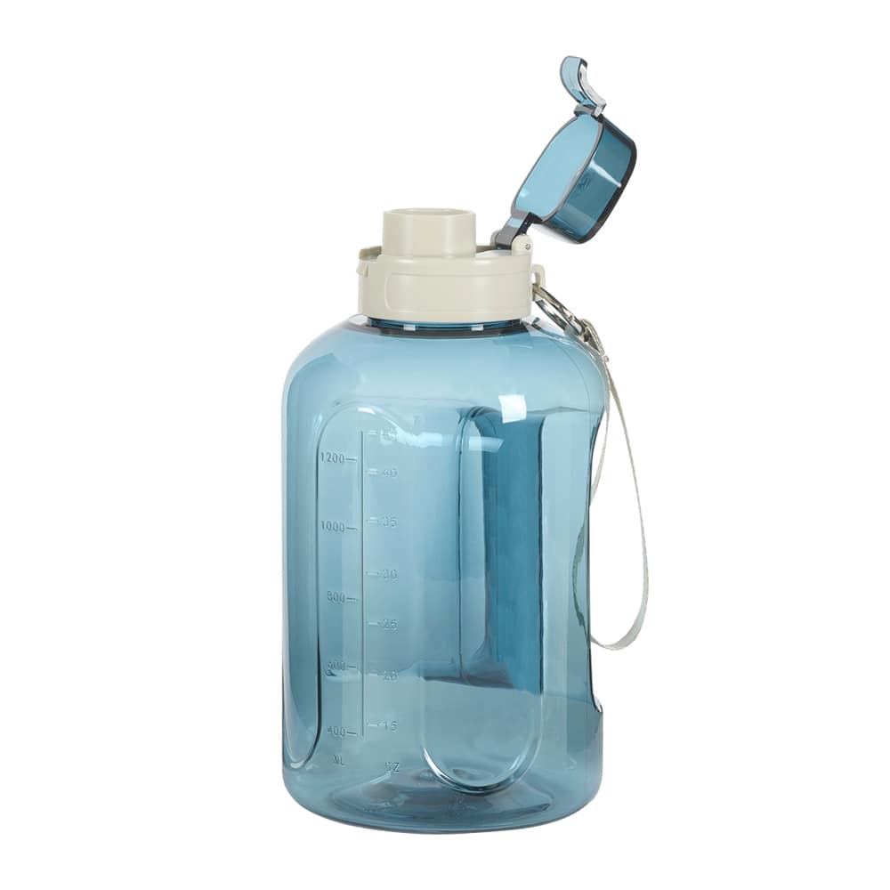 Bouteille d'eau bleu 1,2 L