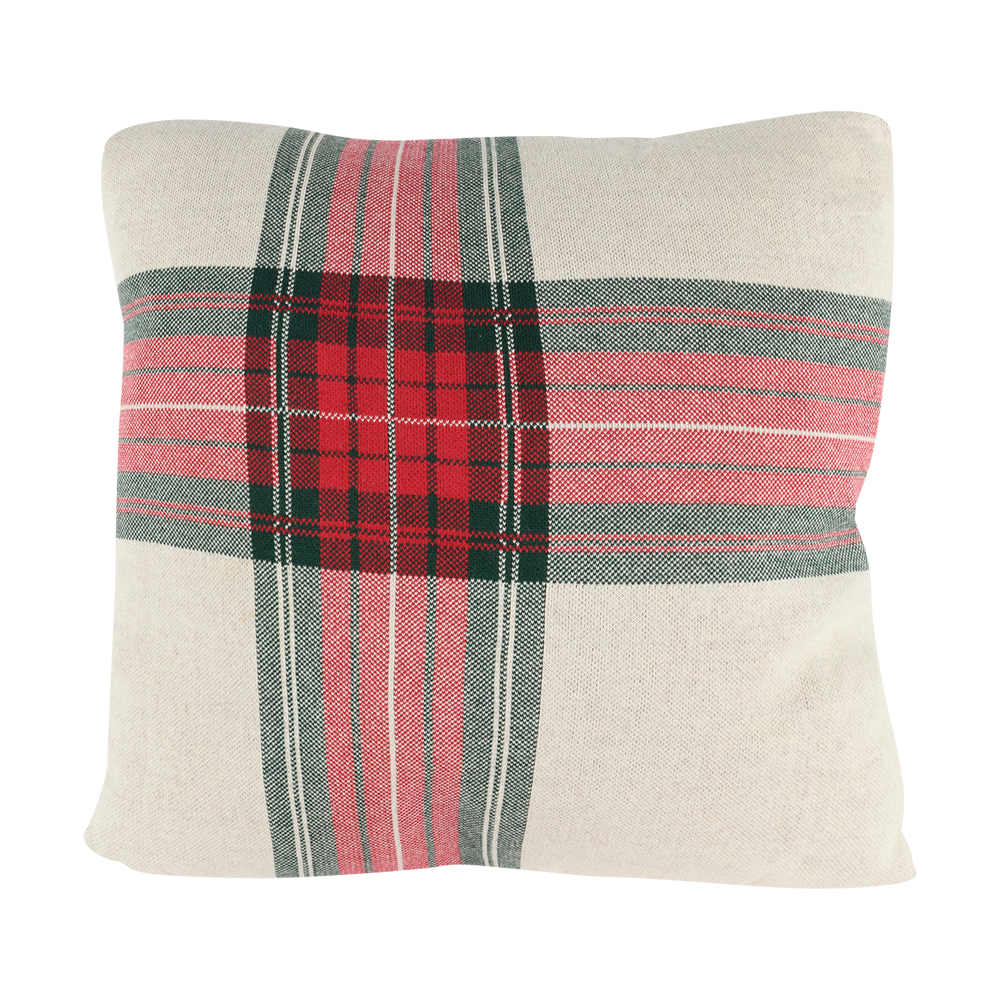 Coussin à carreaux 19 5/8 po x 19&nbsp;5/8&nbsp;po VERTUO