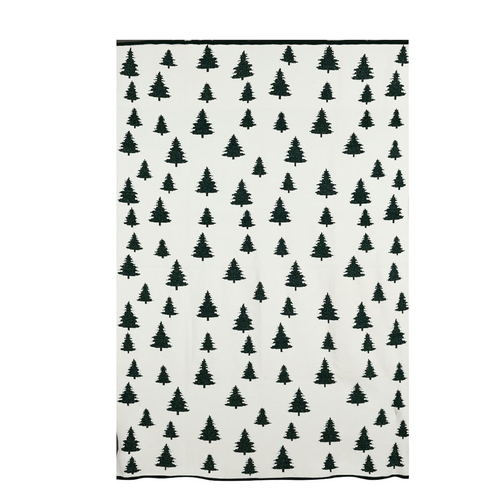 Jeté sapins 51 1/8 po x 66 7/8 po VERTUO