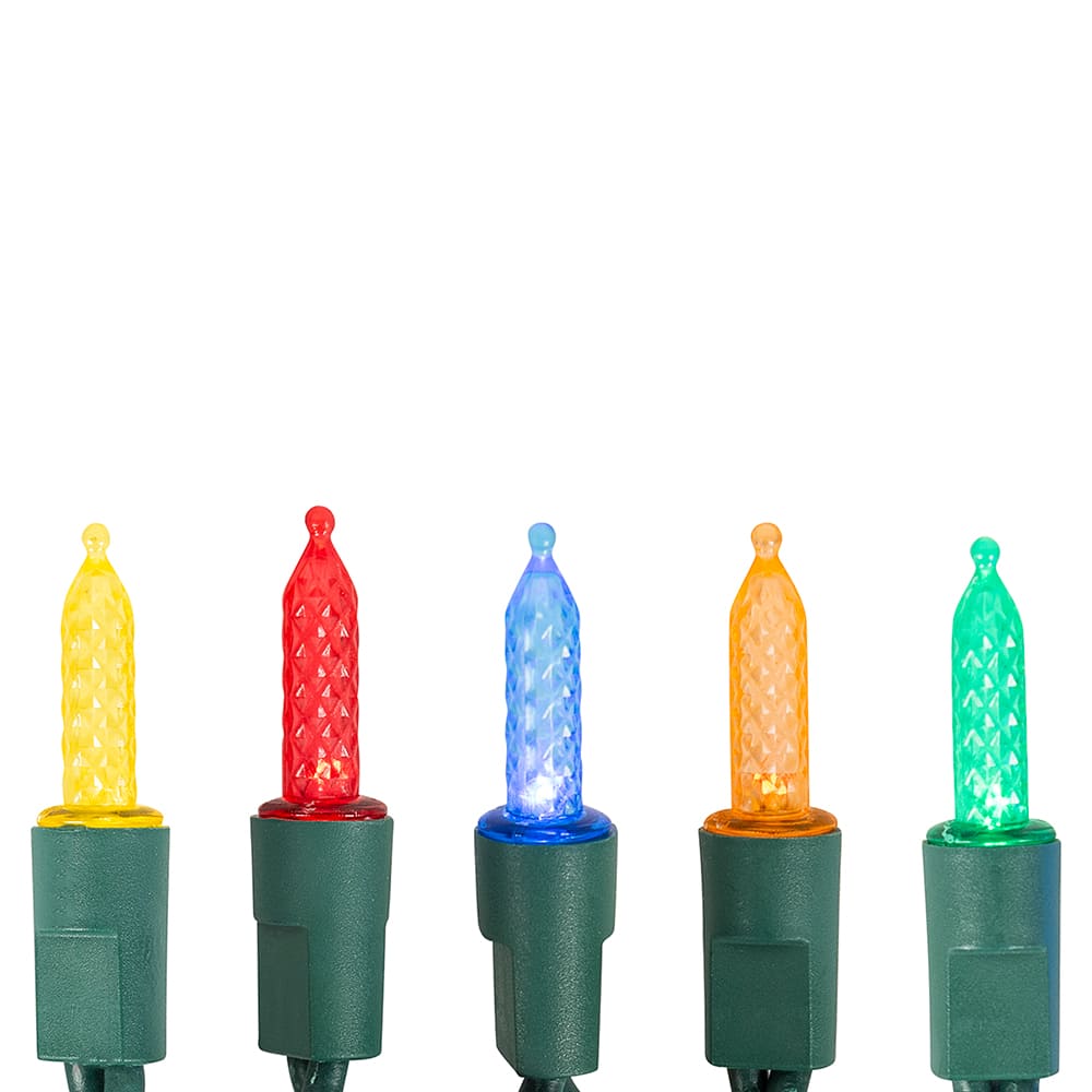 Jeu de 100 lumières DEL M5 multicolore