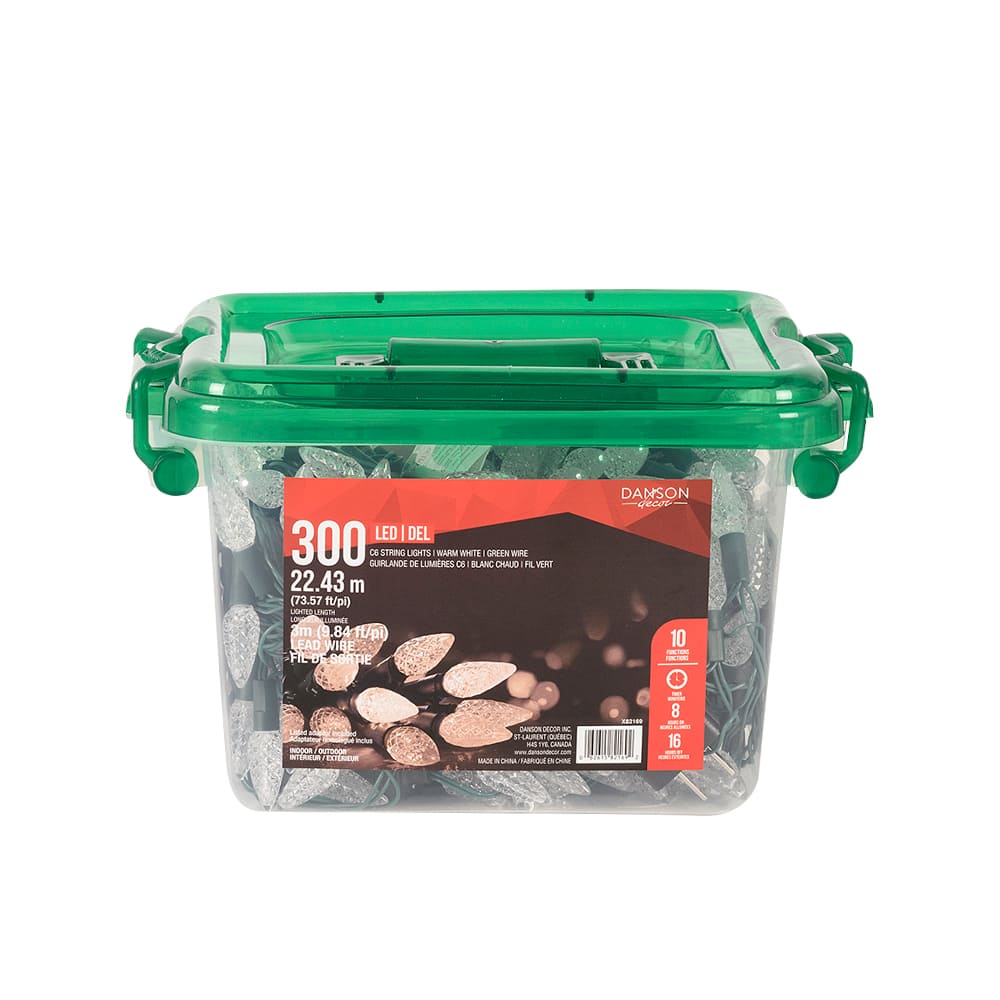 300 LED Lights Set C6 Warm white