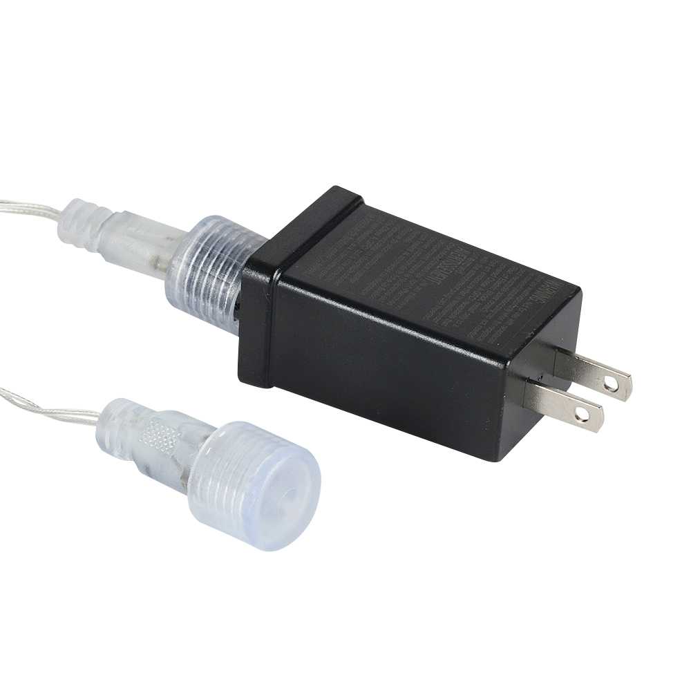 Guirlande 10 flocons à DEL blanc pur