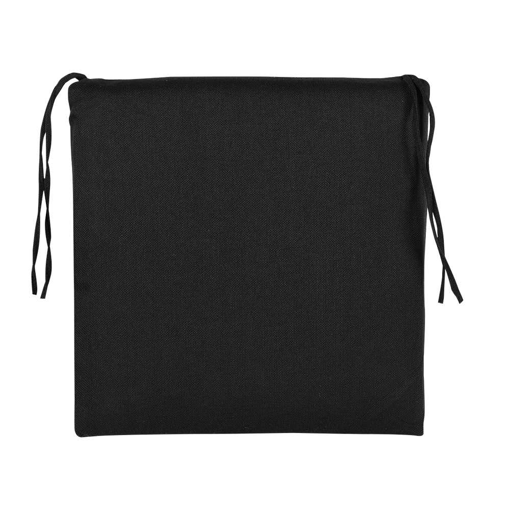 Coussin pour chaise de jardin noir