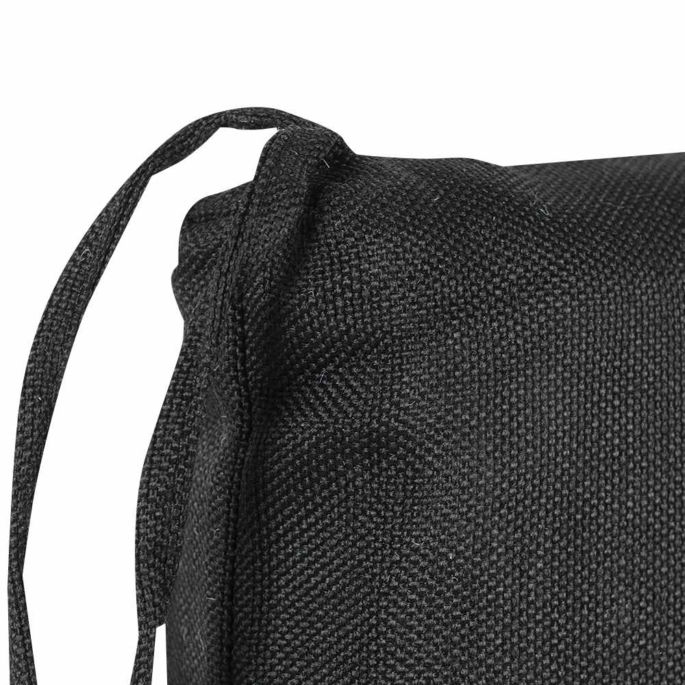 Coussin pour chaise de jardin noir