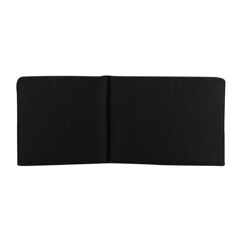 Black High Back Garden Chair Cushion