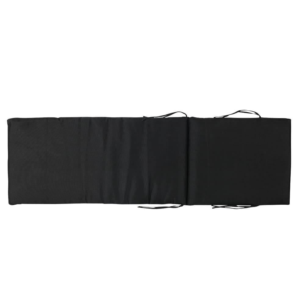 Black Lounge Chair Cushion