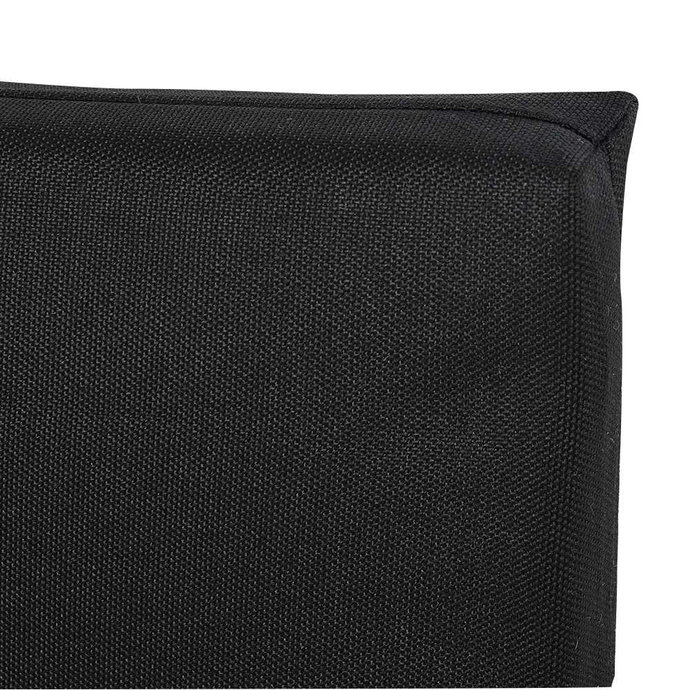 Black Lounge Chair Cushion