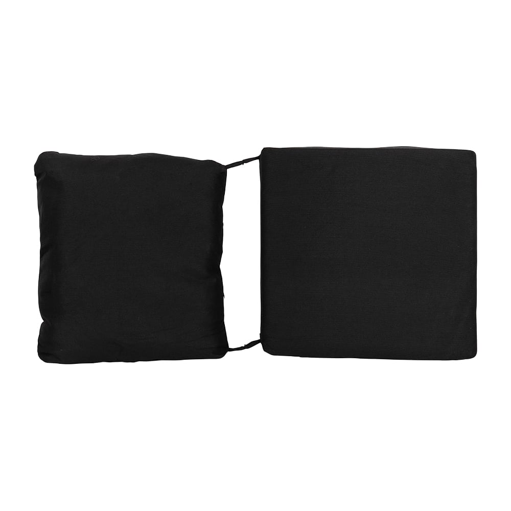 Black Garden Chair Cushion