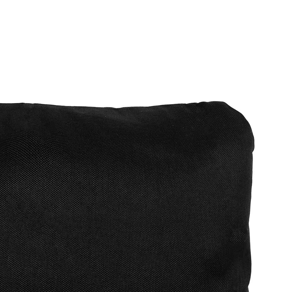 Black Garden Chair Cushion