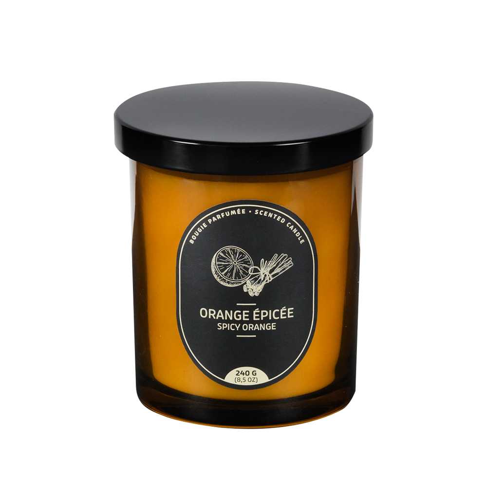 Bougie parfumée orange épicée
