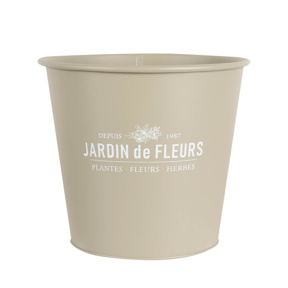 Cache-pot métallique 6 5/8 po modèles variés VERTUO
