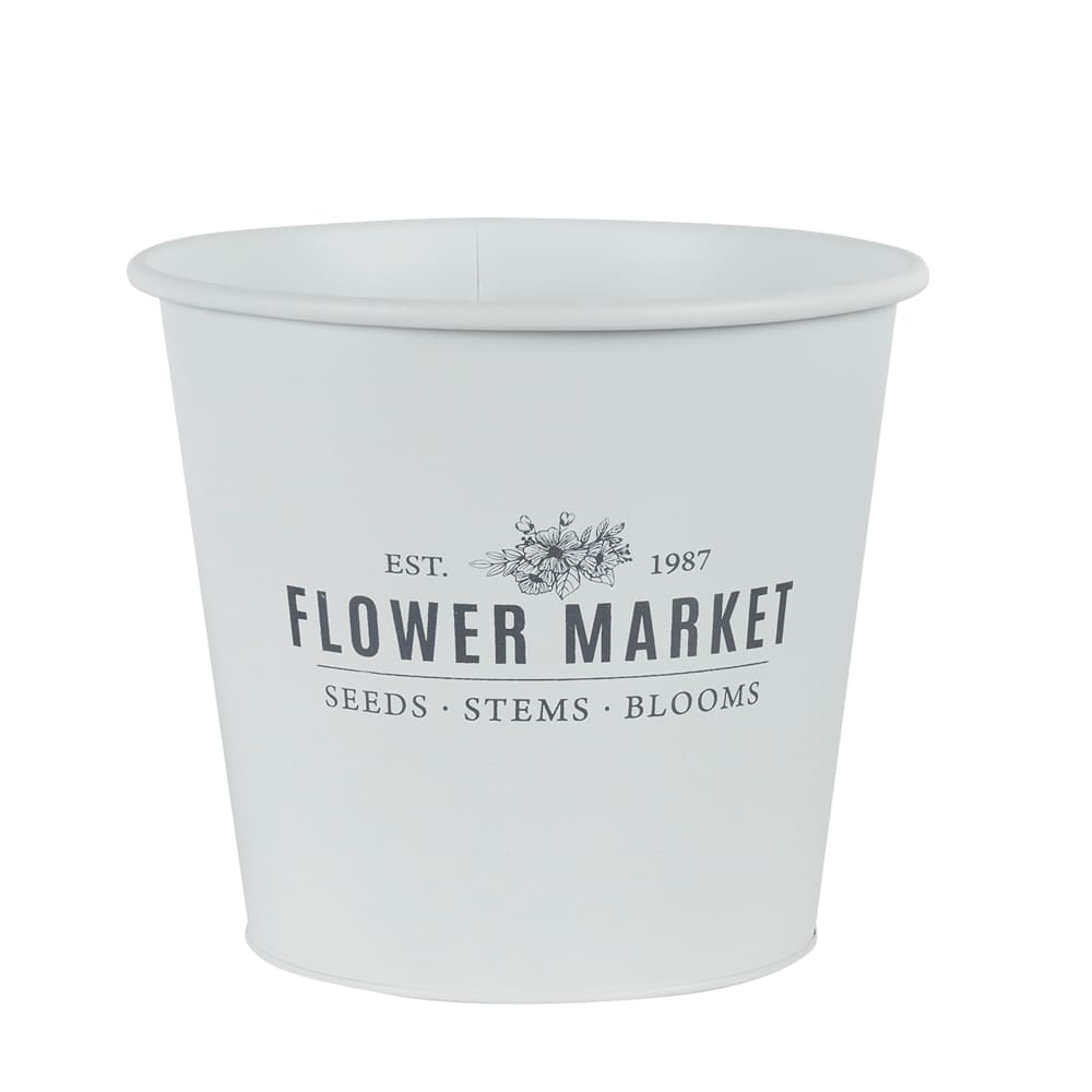 Cache-pot métallique 6 5/8 po modèles variés VERTUO