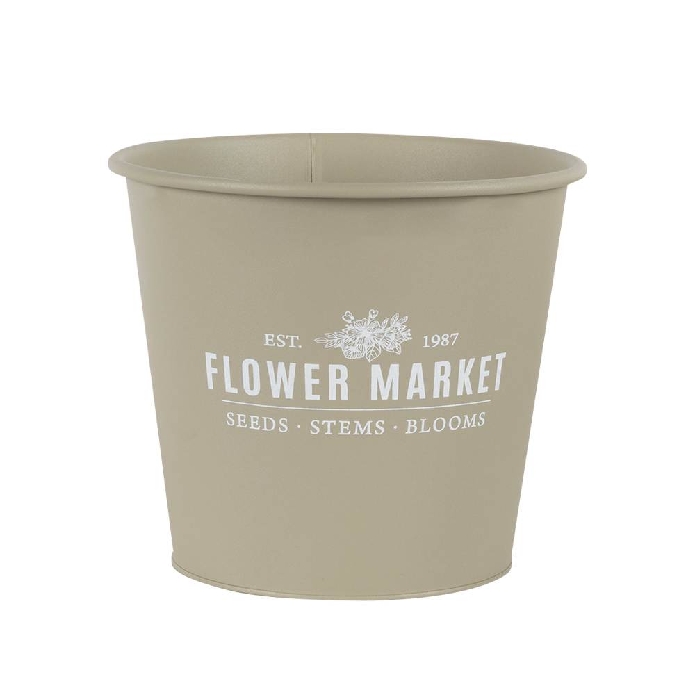 Cache-pot métallique 6 5/8 po modèles variés VERTUO