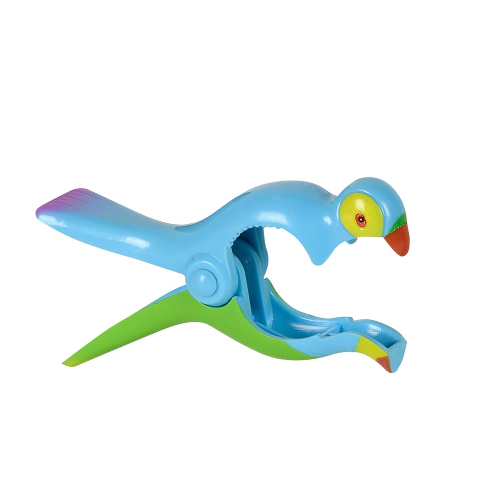 Pinces à serviette de plage Perroquets Pqt/2