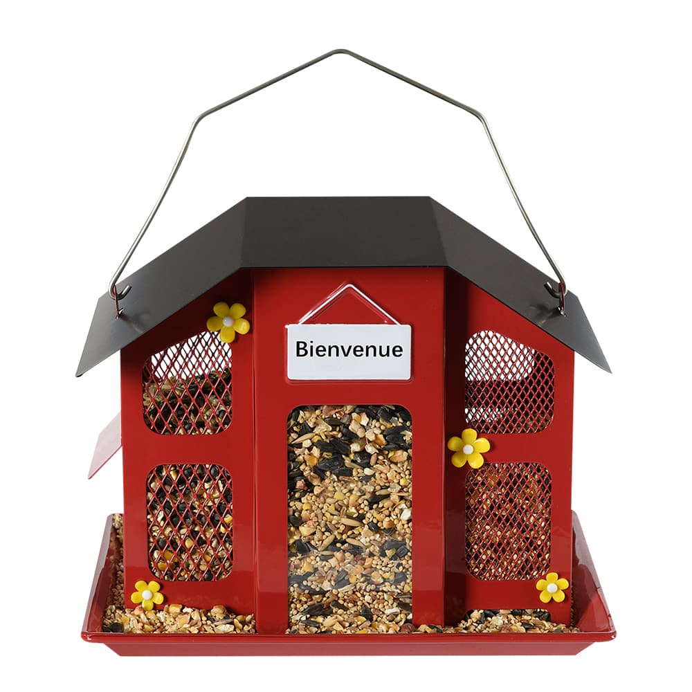 Mangeoire pour oiseaux maison 7&nbsp;5/8&nbsp;po