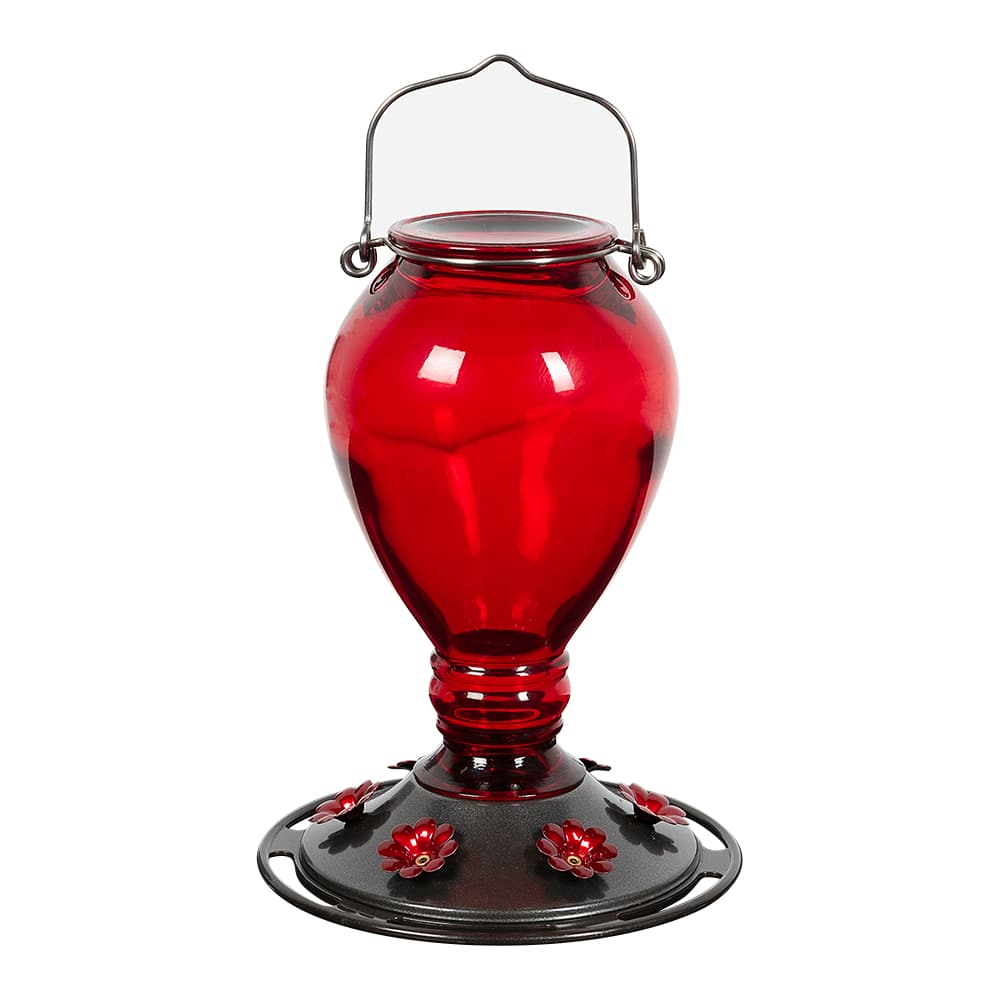 Glass Hummingbird Feeder 24&nbsp;oz