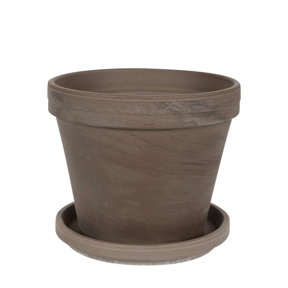 Soucoupe pour pot à fleurs allemand Umbra 3 1/2 po