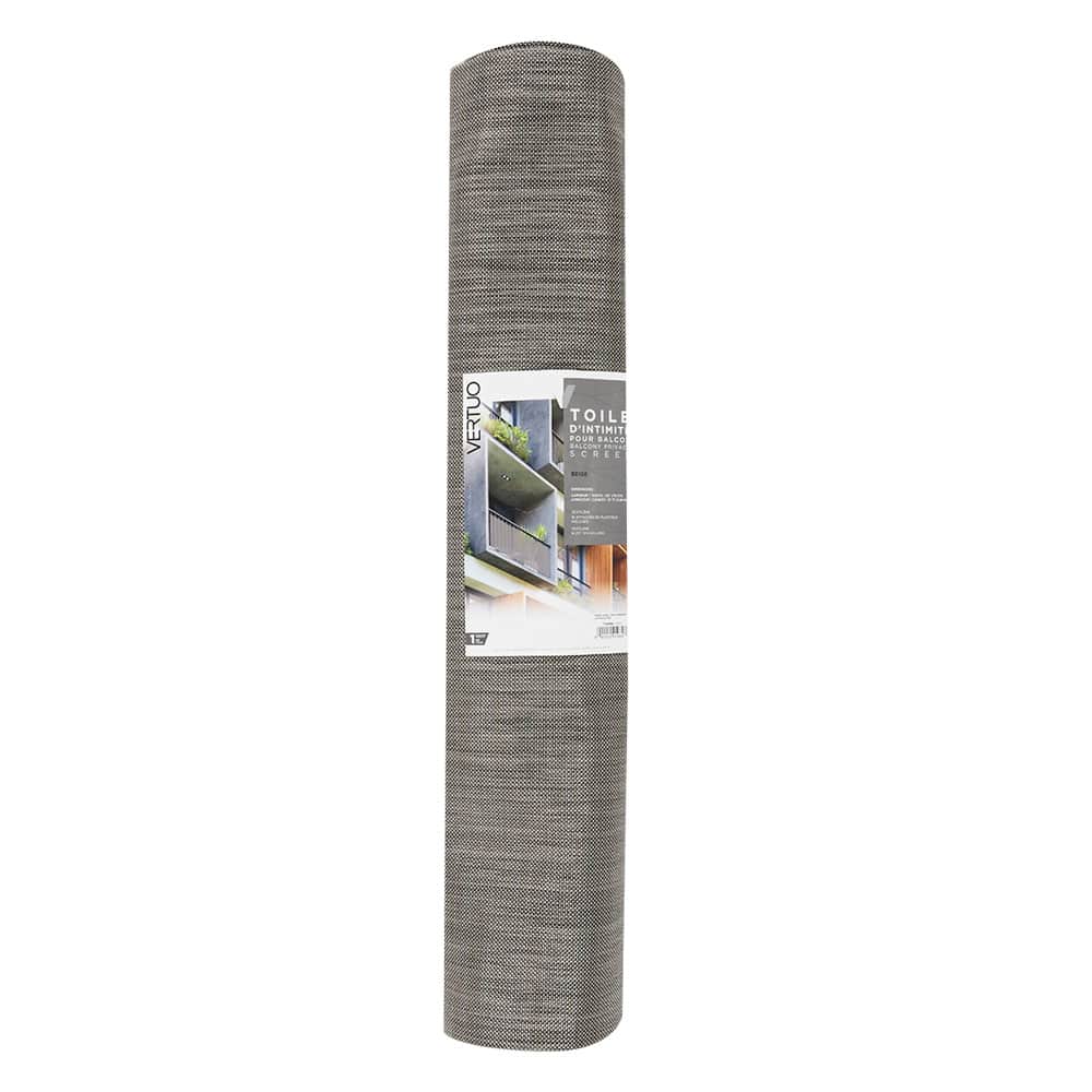 Toile d'intimité pour balcon Beige 30&nbsp;po&nbsp;x&nbsp;15&nbsp;pi&nbsp;11&nbsp;po VERTUO