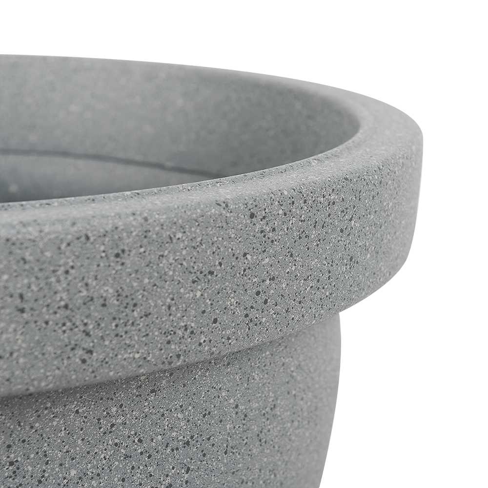 VERTUO Parthenon Light Flower Pot 16 in.